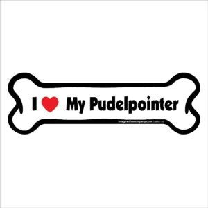 Pudelpointer Bone Magnet
