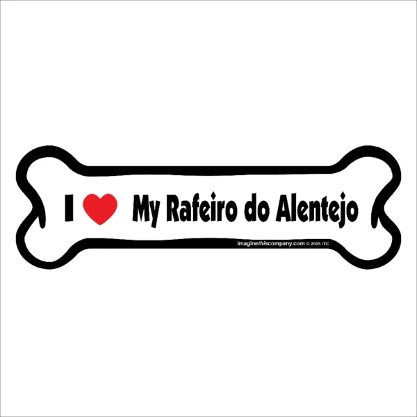 Rafeiro do Alentejo Bone Magnet
