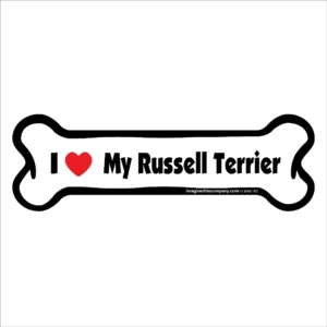 Russell Terrier Bone Magnet