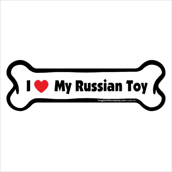 Russian Toy Bone Magnet