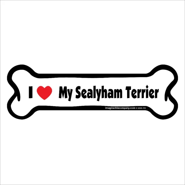 Sealyham Terrier Bone Magnet