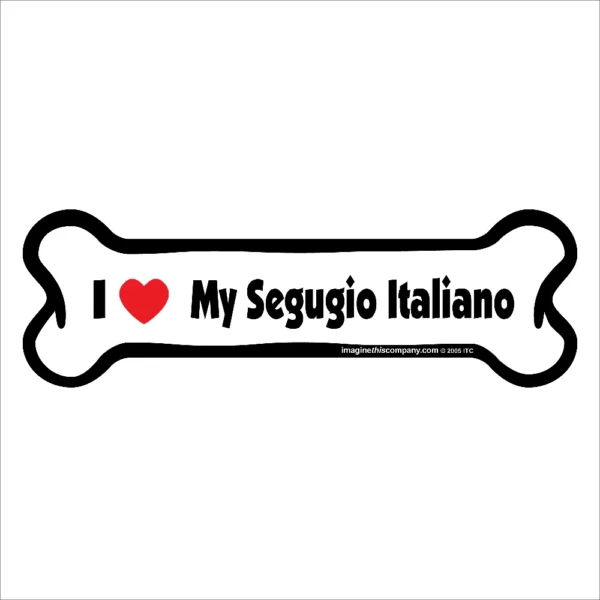 Segugio Italiano Bone Magnet