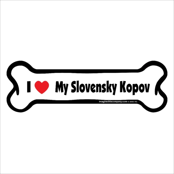 Slovensky Kopov Bone Magnet