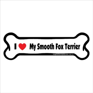 Smooth Fox Terrier Bone Magnet