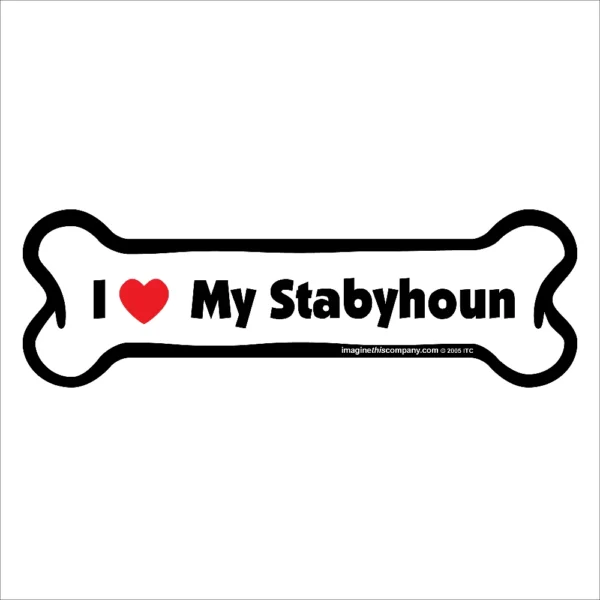 Stabyhoun Bone Magnet