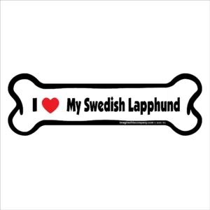 Swedish Lapphund Bone Magnet
