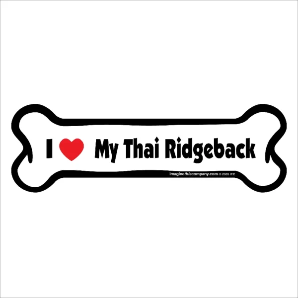 Thai Ridgeback Bone Magnet