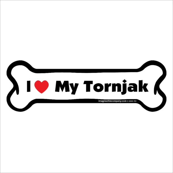 Tornjak Bone Magnet