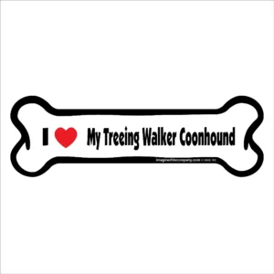 Treeing Walker Coonhound Bone Magnet