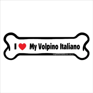 Volpino Italiano Bone Magnet