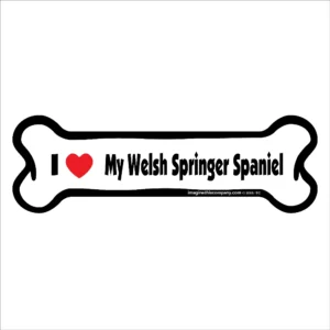 Welsh Springer Spaniel Bone Magnet