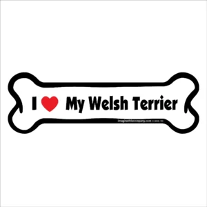 Welsh Terrier Bone Magnet