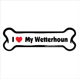 Wetterhoun Bone Magnet