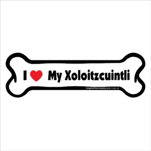 Xoloitzcuintli Bone Magnet