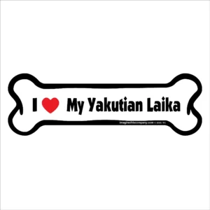 Yakutian Laika Bone Magnet