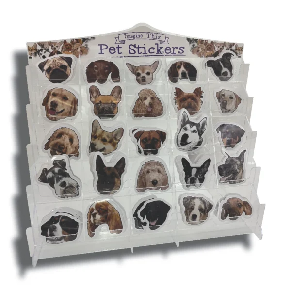 Ready Set Sell! Dog Face Decal Display Package