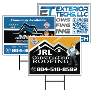 GAF Digital Print Corrugated Yard Signs